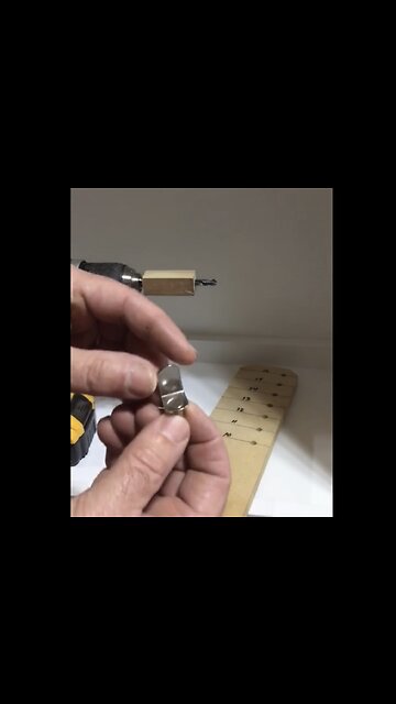 Quick tip on installing shelf pins