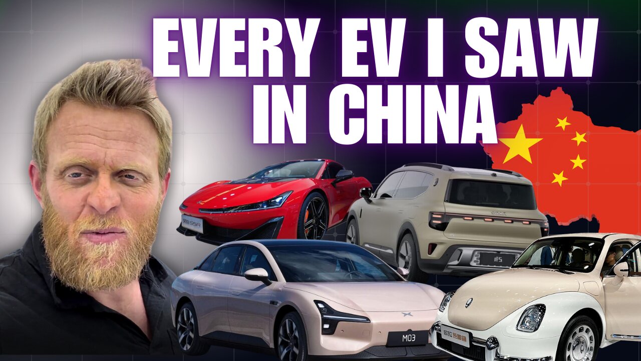 All the amazing EVs I saw when I visited China last week