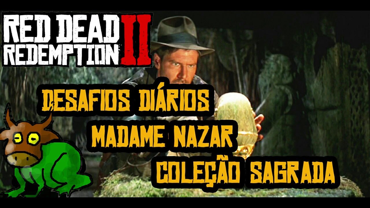 RED DEAD ONLINE DESAFIOS DIÁRIOS, MADAME NAZAR E COLEÇÃO SAGRADA