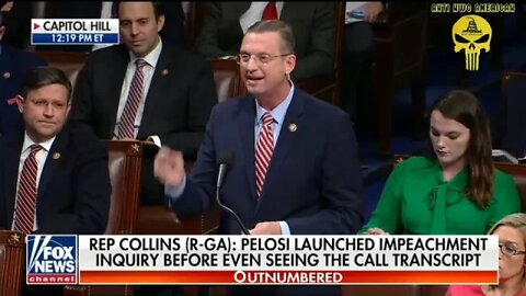 Rep Doug Collins unloads with a fiery speech on the floor