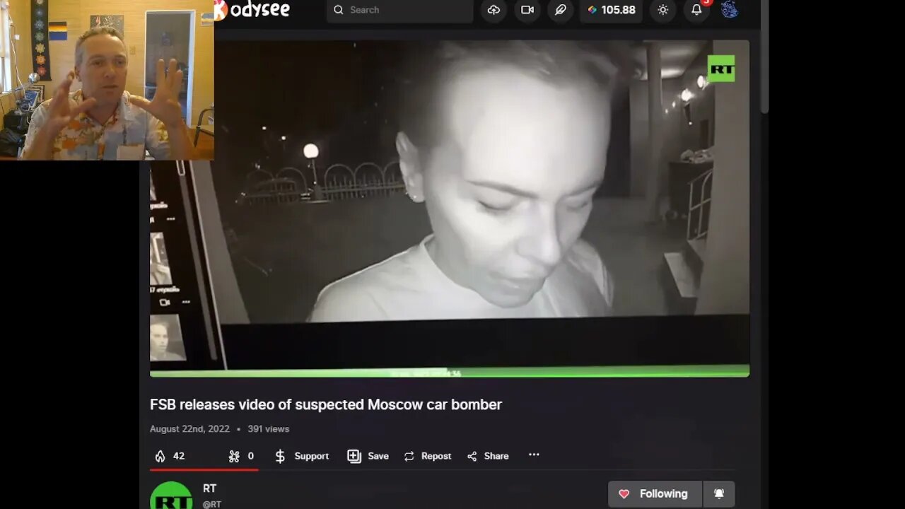 Surveillance pics of suspect Moscow car bomber Natalya Vovk / Real News with Teddy
