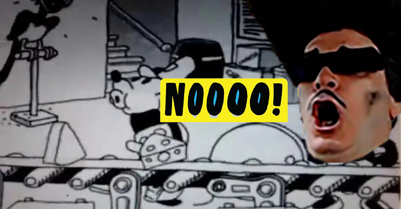 Mickey drills the cheese again