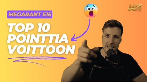 LakeSpeech E15: Top 10 opit menestymisen takana // MEGARANT // #motivationalquotes