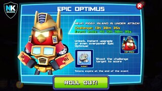 Angry Birds Transformers - Epic Optimus - Day 2 - Featuring Nemesis Prime