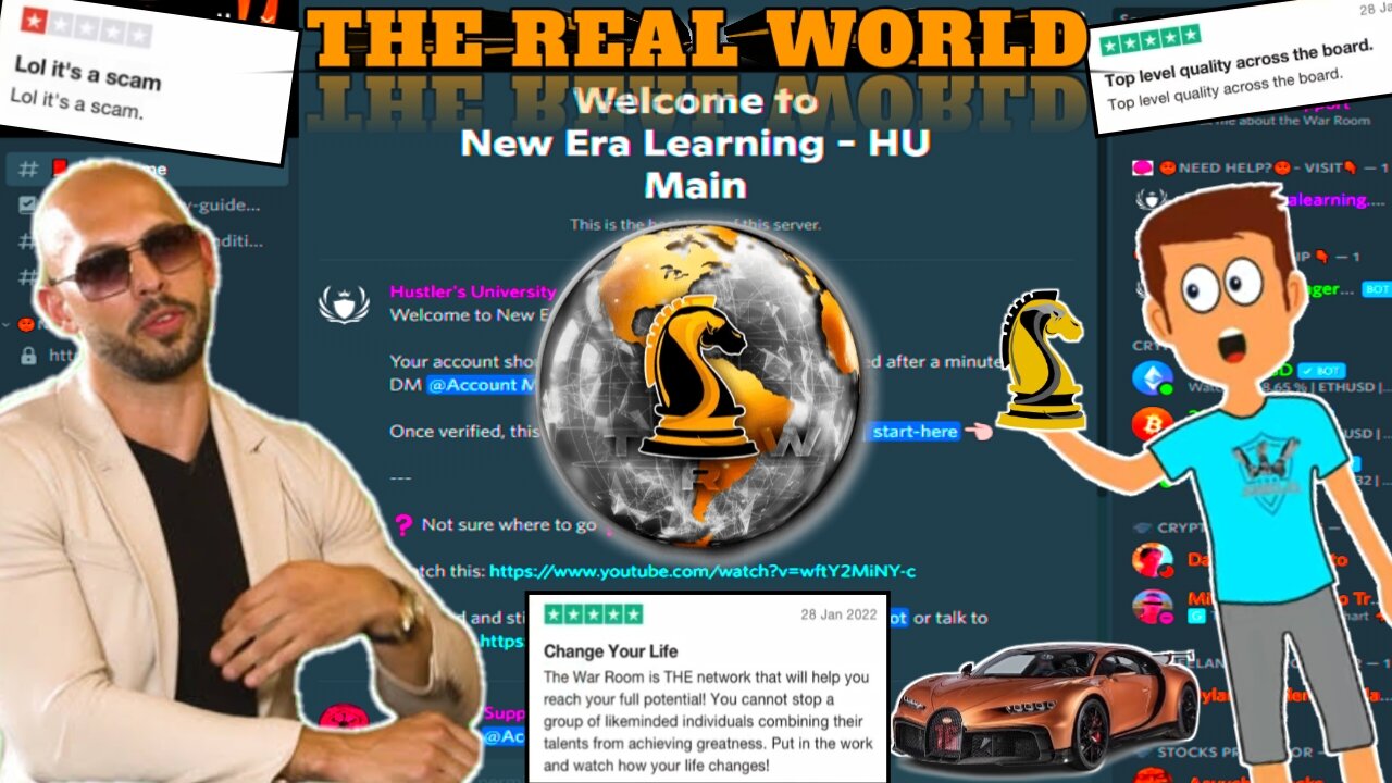 JOINING ANDREW TATE'S THE REAL WORLD FROM INDIA