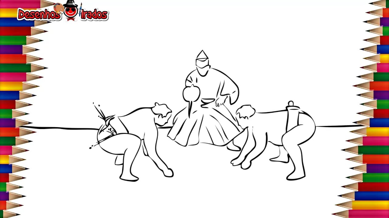 Sumô Arte Marcial Japonesa | Japanese Martial Art Sumo | Desenhos Irados Nº 20 | 2021