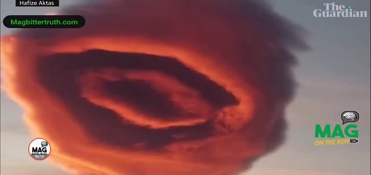 A STRANGE THING IN THE SKY LOOKS LIKE A EYE! WHAT IS IT?