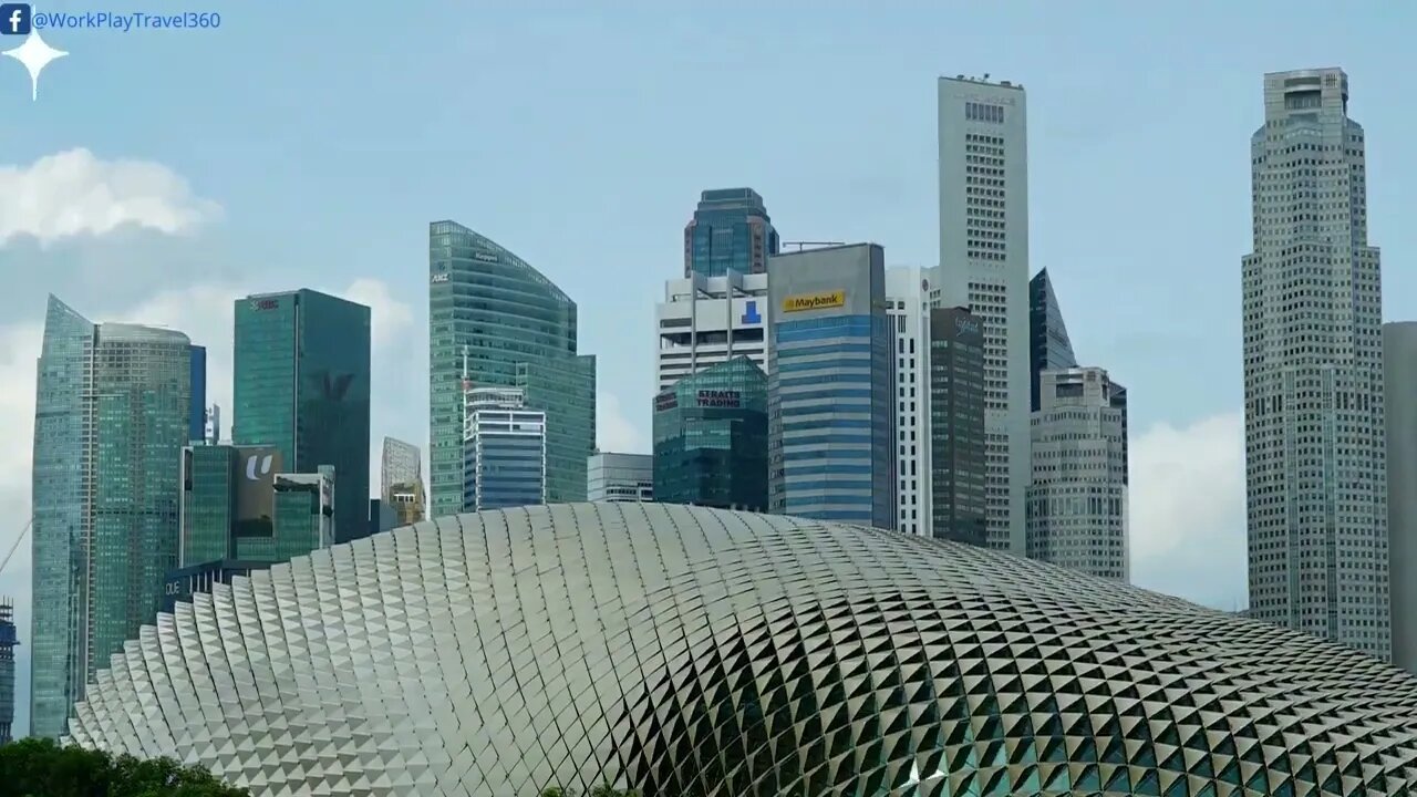 [Singapore] Mood Quotes/City of the Future: Singapore's Street Foods, Skyscrapers & Attractions 4K