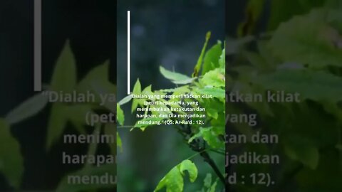 Allah Menurunkan Hujan, Malaikat Mikail Mengawalnya