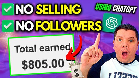 Use ChatGpt To Make 500$ A Day