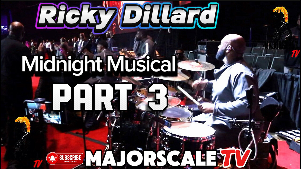 Ricky Dillard At Cogic Midnight Musical (Part 3) 🎵