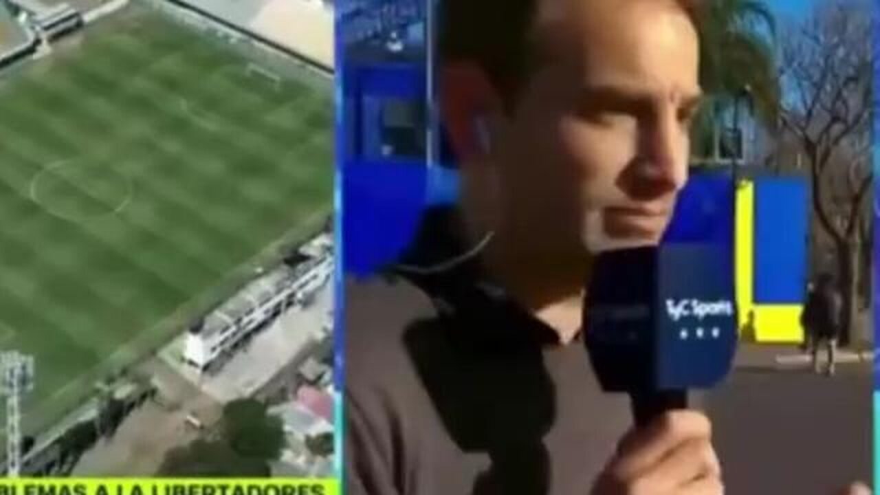 SPORTS COMMENTATOR STRUCK BY MEDICAL EMERGENCY DURING LIVE-BROADCAST - EZEQUIEL SOSA