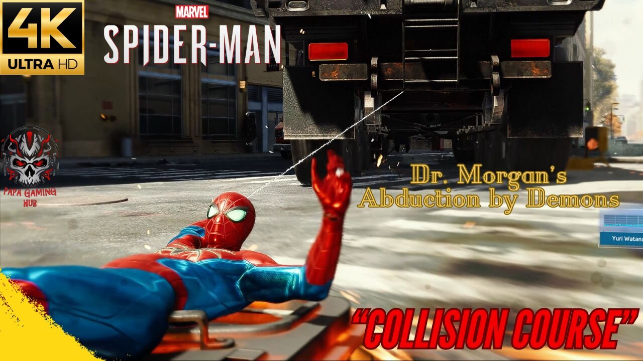 Mission: Collision Course, 4k Gameplay Marvel's Spiderman