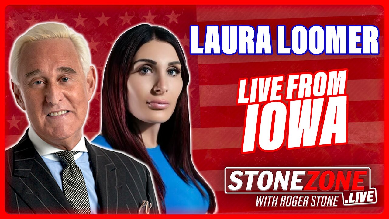 Laura Loomer Reports LIVE From Iowa | STONEZONE WITH ROGER STONE 1.8.24 8pm