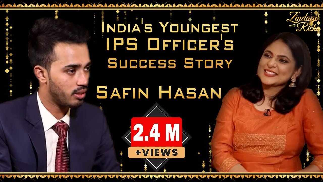 Safin Hasan Best Motivational Speech IPS Motivational video Safin Hasan youngest ips officer