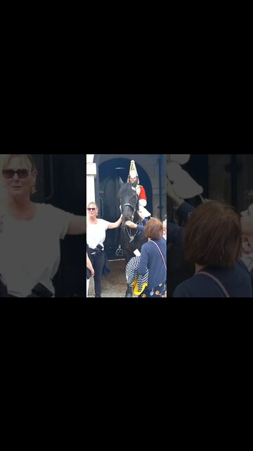 Get off the horse #horseguardsparade