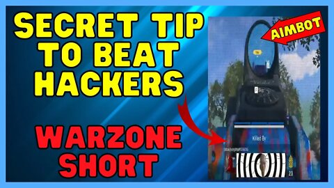 This Is How You Deal With A Hacker... | CoD Warzone Shorts #shorts