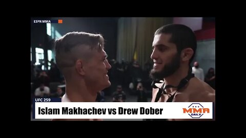 Islam Makhachev vs Drew Dober: UFC 259 Final Face-off