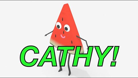 Happy Birthday CATHY! - WATERMELON Birthday Song