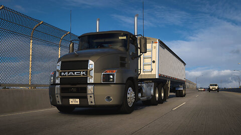 Mack Anthem Trucking Across Nebraska with 50,814lbs of Potatoes