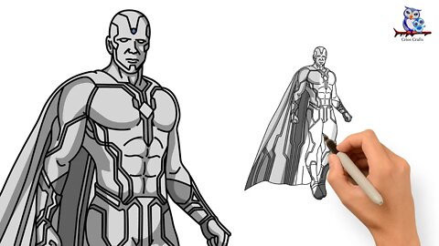 How To Draw White Vision Marvel Project: Cataract - Tutorial