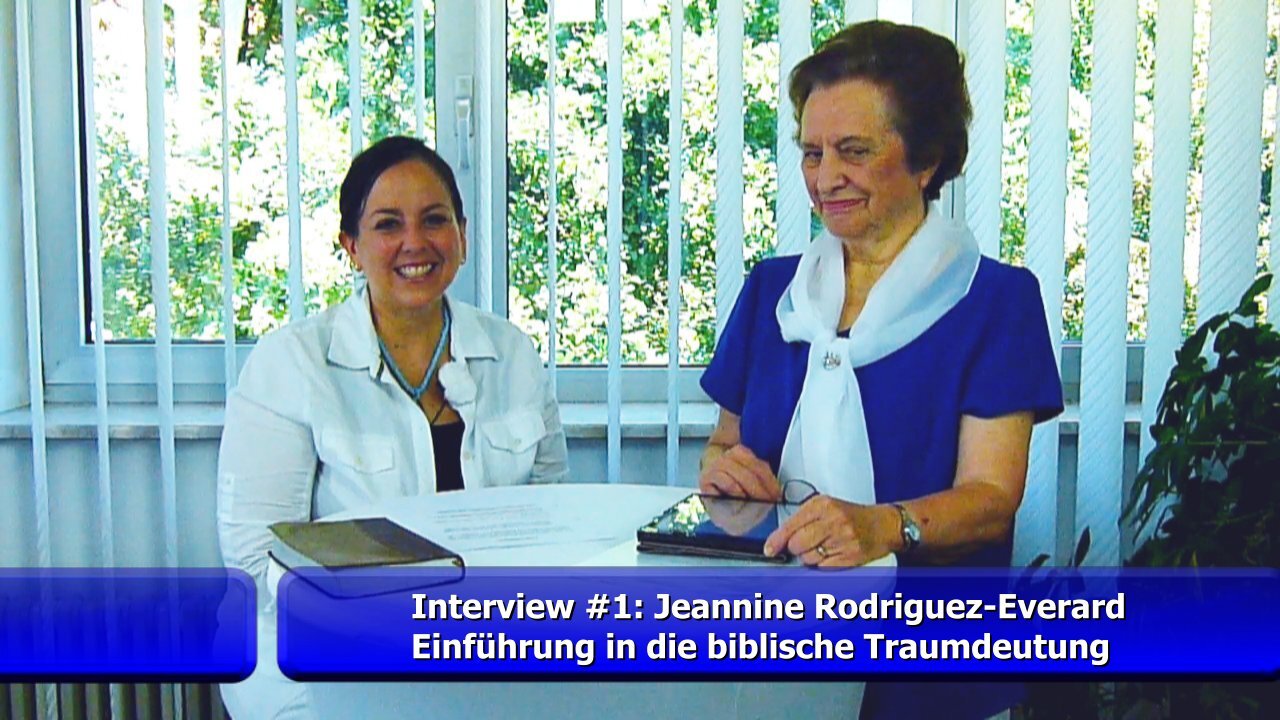 Einführung in die biblische Traumdeutung - Jeannine Rodriguez-Everard (Juli 2018)