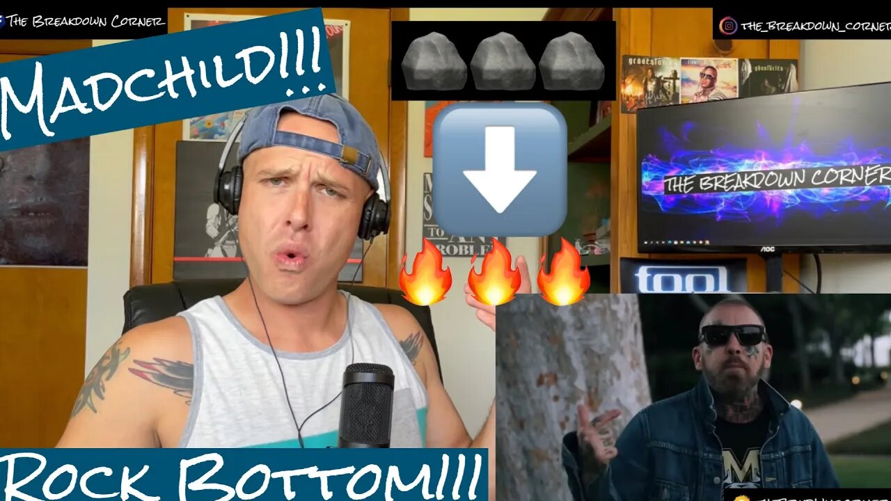 Madchild “Rock Bottom” Reaction!! The Little Monster is all the way back!