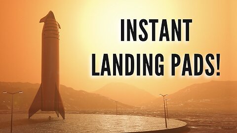 INSTANT LANDING PADS!