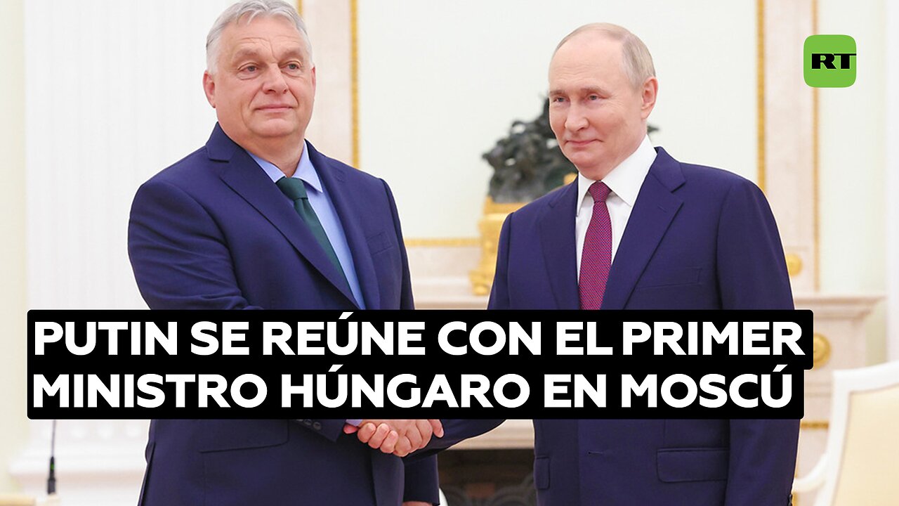 Putin se reúne con el primer ministro húngaro en Moscú