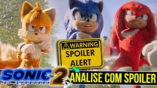 Sonic 2 o Filme - Cena Pós-credito - Futuro do Sonic - Analise Com Spoiler #shorts