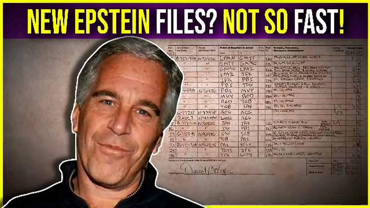 Epstein Files Unsealed? List Lose Online? NOPE!!!