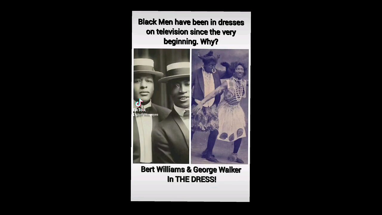 BLACK MEN IN BLACKFACE