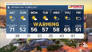 WMAR-2 News Weather at 11