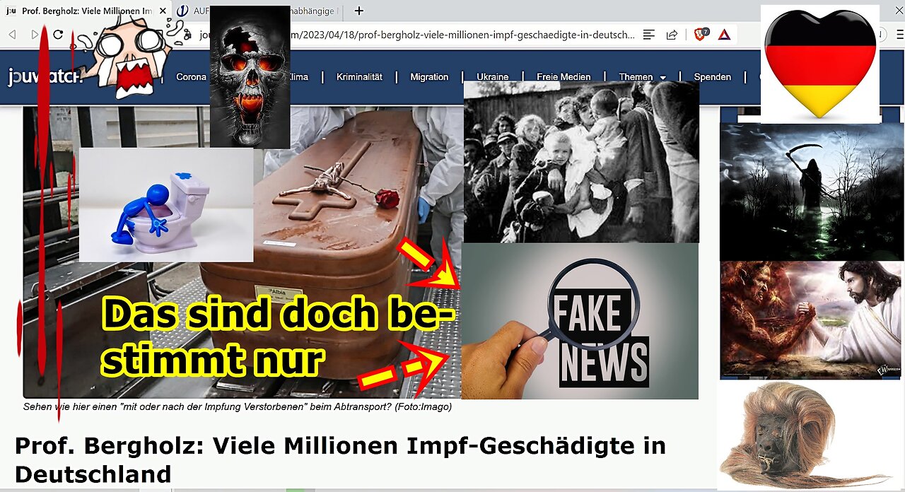 Traurige Nachrichten an das Deutsche Volk vom 19.04.2023 ...