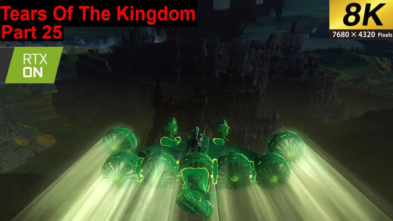 Legend Of Zelda Tears Of The Kingdom The battle under Hyrule Castle (Part 25) 8k 60fps Rtx