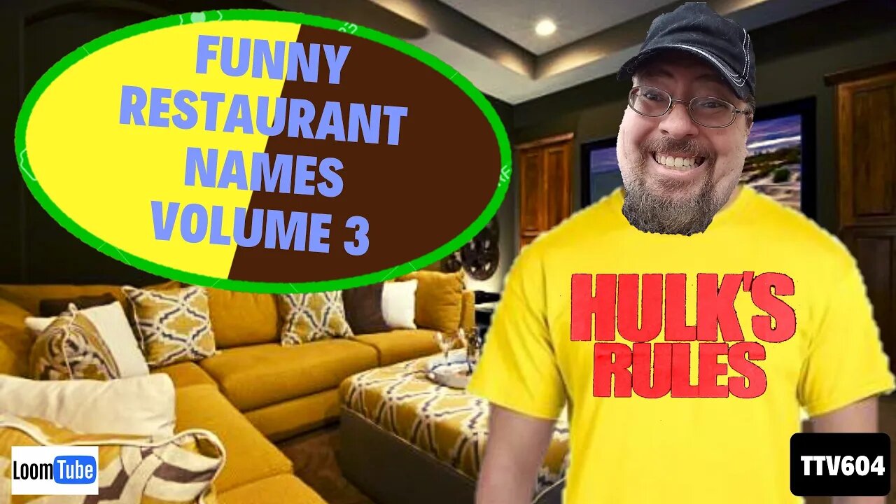 August 18, 2019 - FUNNY RESTAURANT NAMES VOLUME 3 - TTV604
