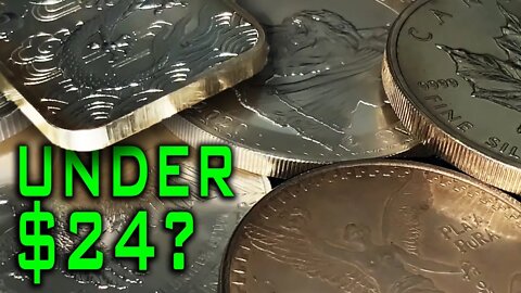 Silver Under $24 By Years End?