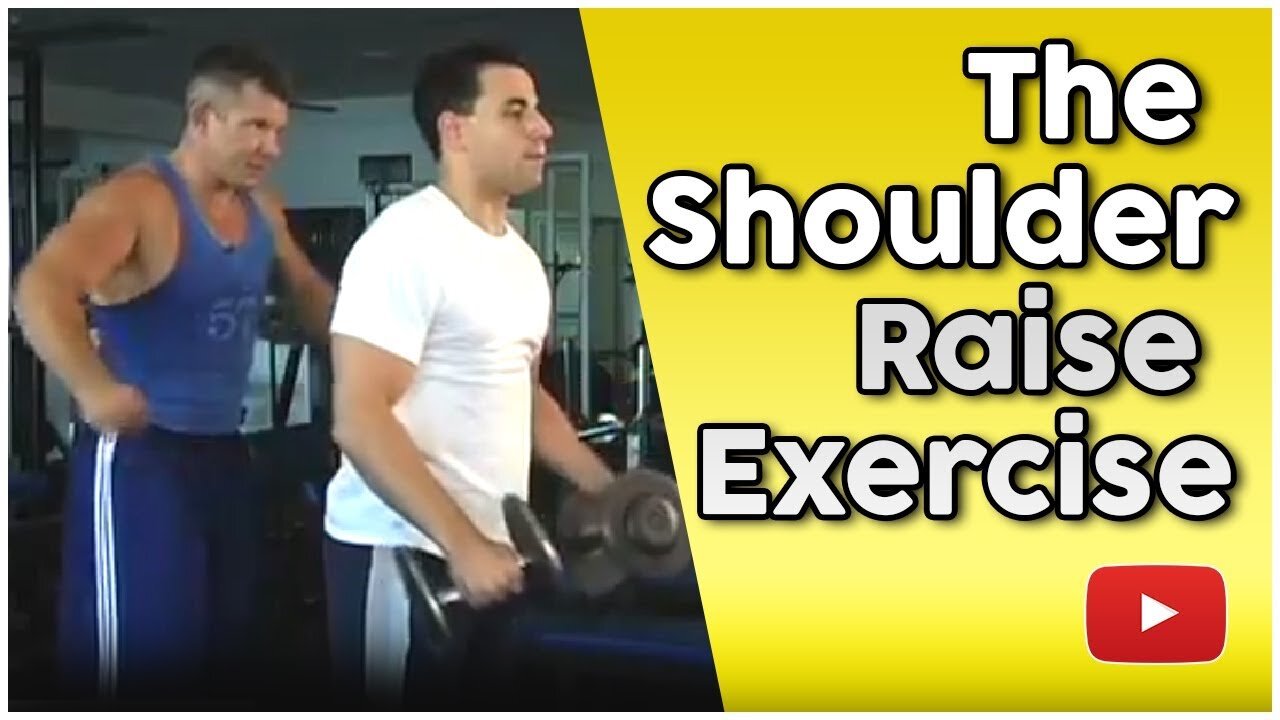 Weight Training - Shoulder Raise Exercise - Dr. Nick Evans