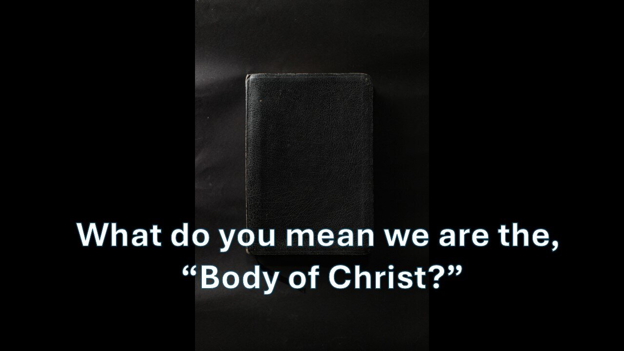 Sermon Only | What do you mean we are the, "Body of Christ?" | November 17, 2024