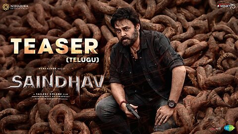Saindhav Teaser - Telugu | Venkatesh Daggubati | Nawazuddin, Aryal Sailesh Kolanu Santhosh Narayanan