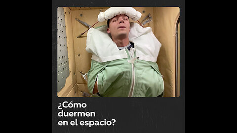 Cosmonauta ruso comparte sus secretos para dormir bien en el espacio