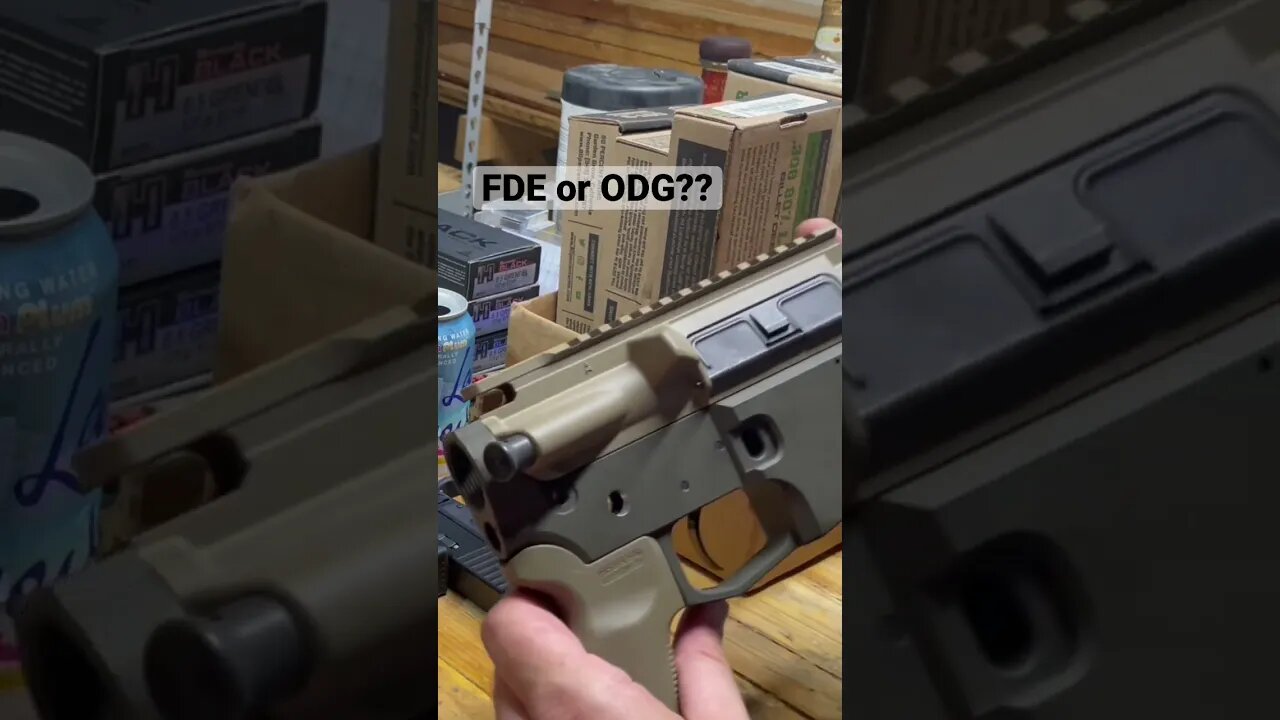 6.5 Grendel OD Green or FDE Upper??? Help!