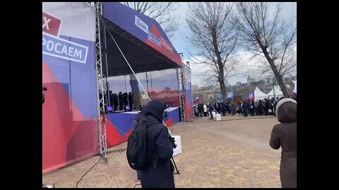 Mass Rally Was Held in Rostov-on-Don In Support Of Russia