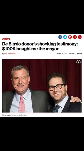 why alvin bragg don't investigate former new york mayor de blasio's missing money