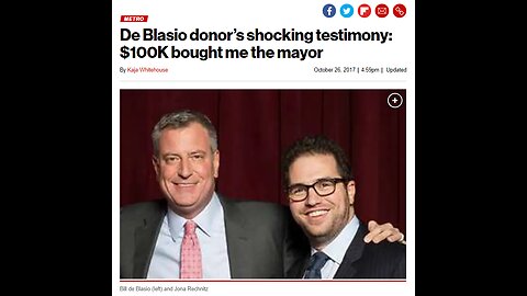 why alvin bragg don't investigate former new york mayor de blasio's missing money