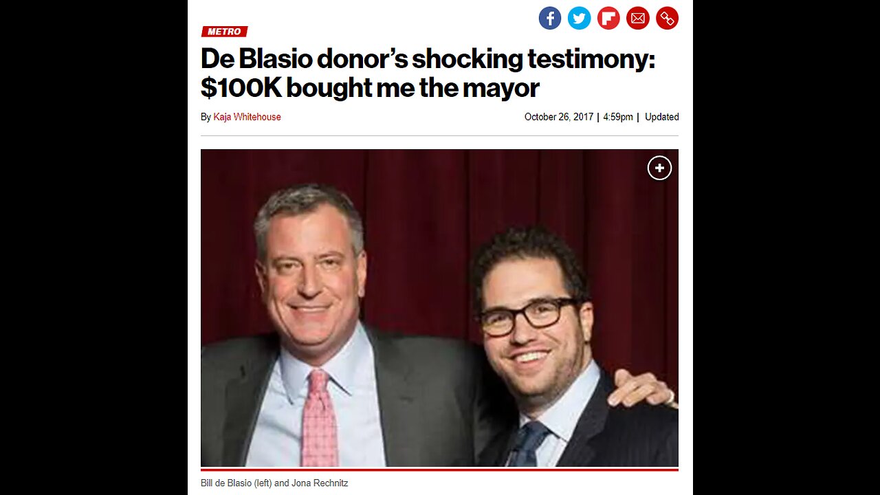 why alvin bragg don't investigate former new york mayor de blasio's missing money