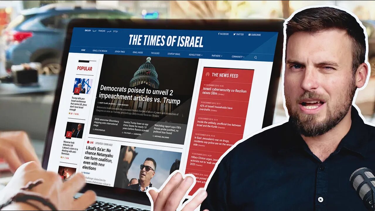 In Israel, NOT ALL MEDIA Stories Are As Real As They Seem | Purim Special