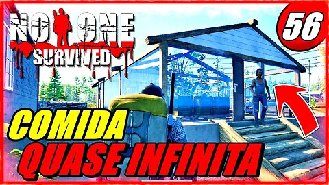 No One Survived | Jardim Botânico MUITA COMIDA! + Farmando Calcário e Salitre
