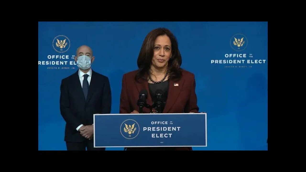 Vice President Harris Holds a Press Conference with President Giammattei