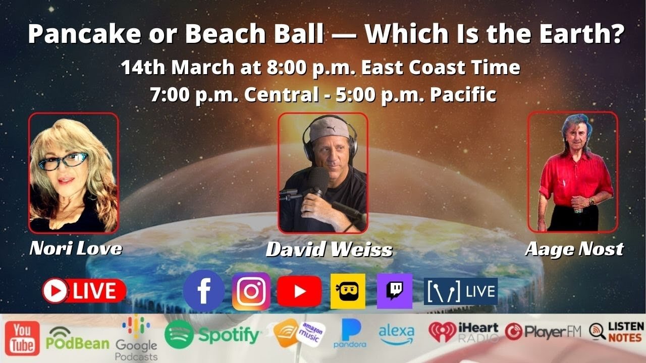 [Broadcast Team Alpha] Pancake or Beach Ball — Which is the Earth? [Mar 14, 2023]